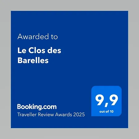 Le Clos Des Barelles Alojamento de Acomodação e Pequeno-almoço 4*